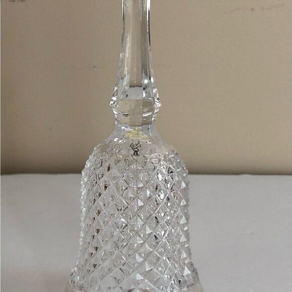 CRYSTAL BELL 7.5 " TALL DECORATIVE, COLLECTIBLE BELLS - Picture 6 of 6